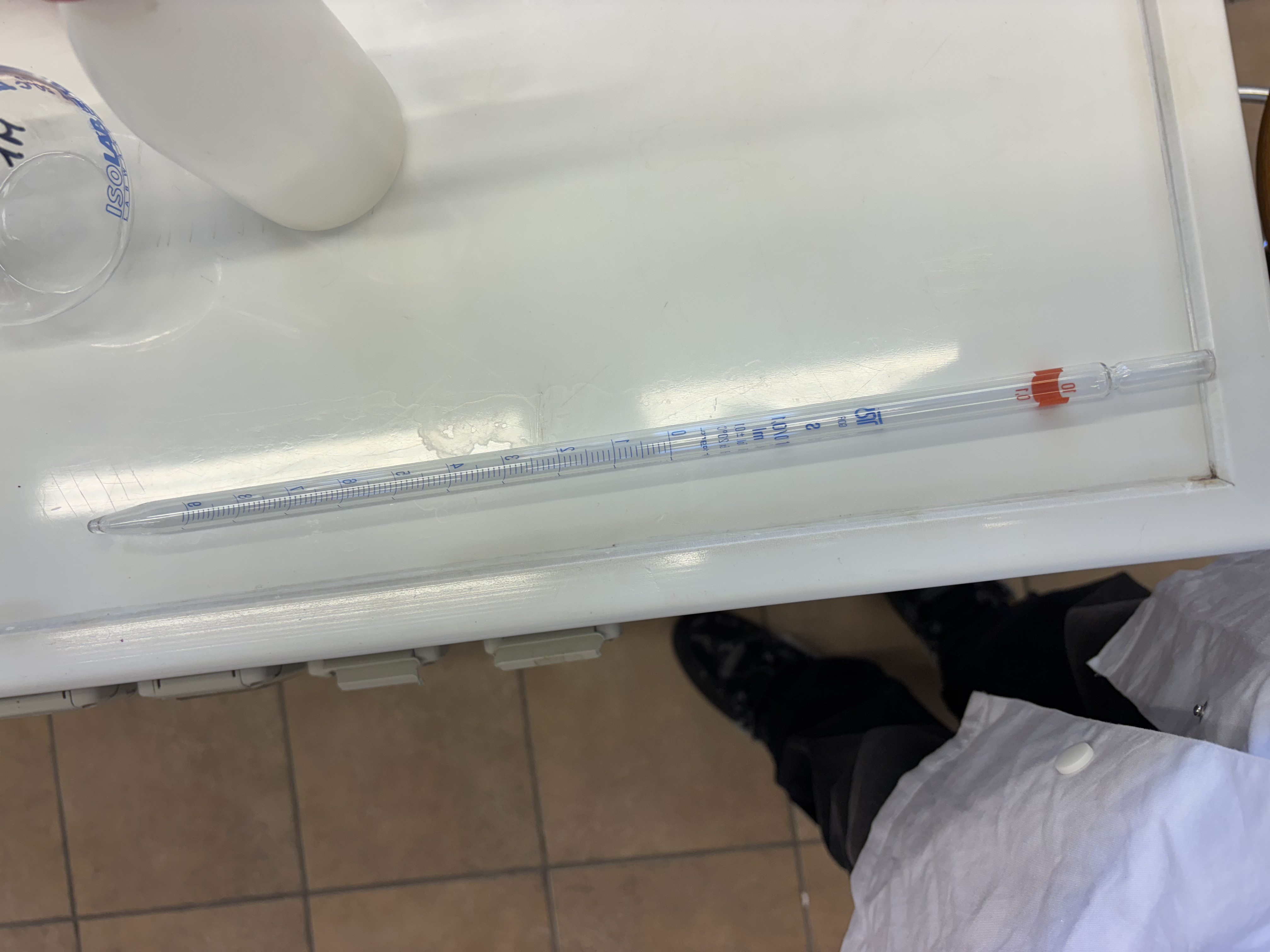 Pipetta graduata da 10 mL